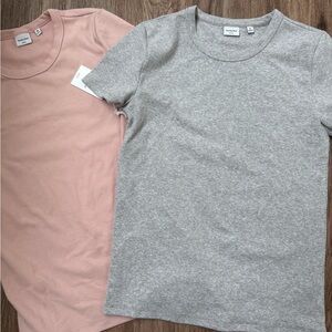 NEW Aritzia Pink and Gray T-Shirts